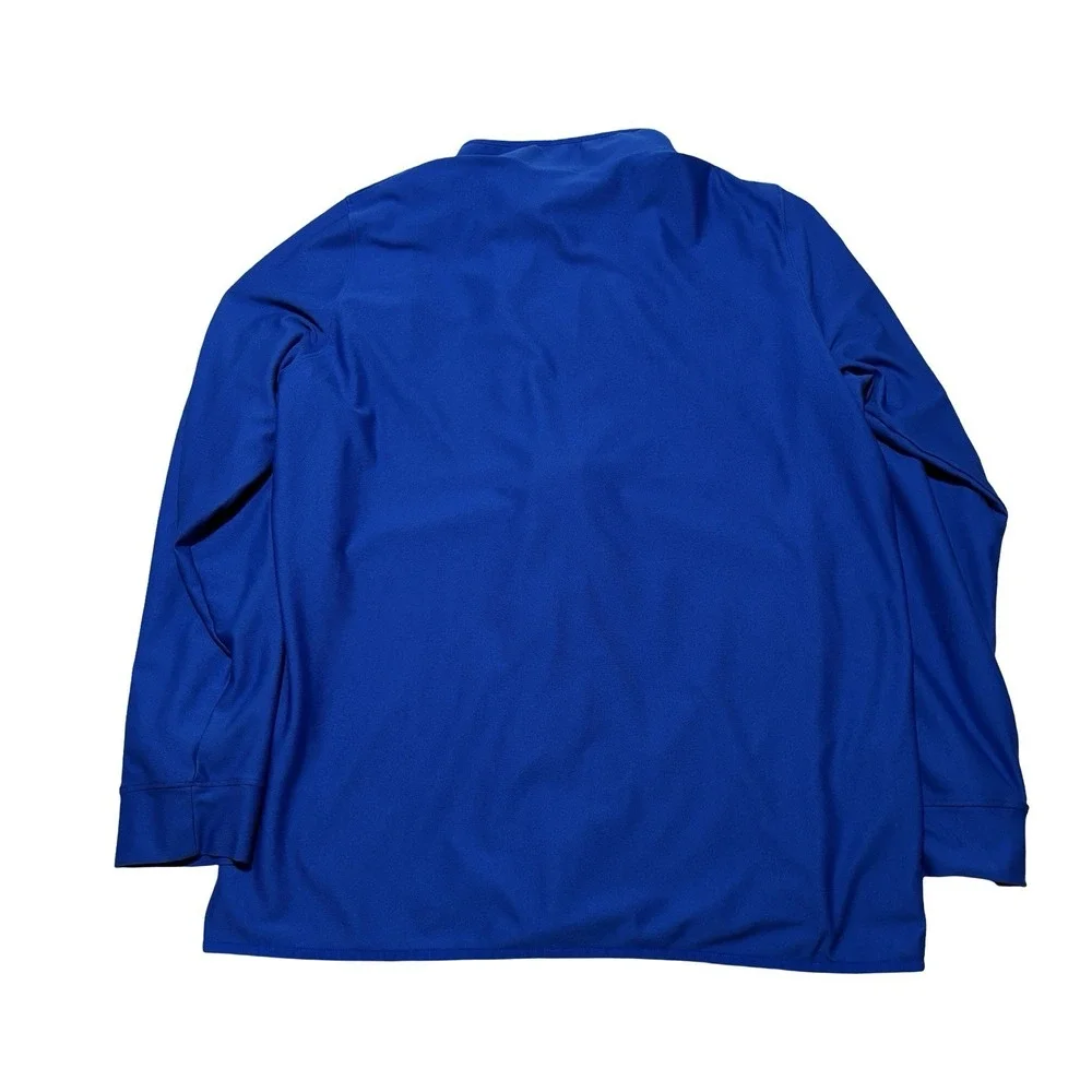 Under Armour Blue IMG Academy Full Zip Up Athletic Track Jacket Size 2XLT 25x31